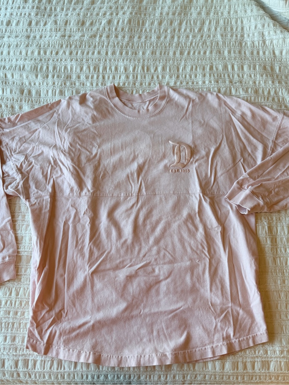 Disney baby pink spirit jersey